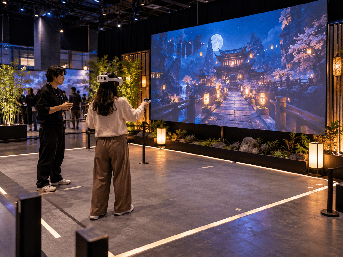 Immersive Walk-through VR